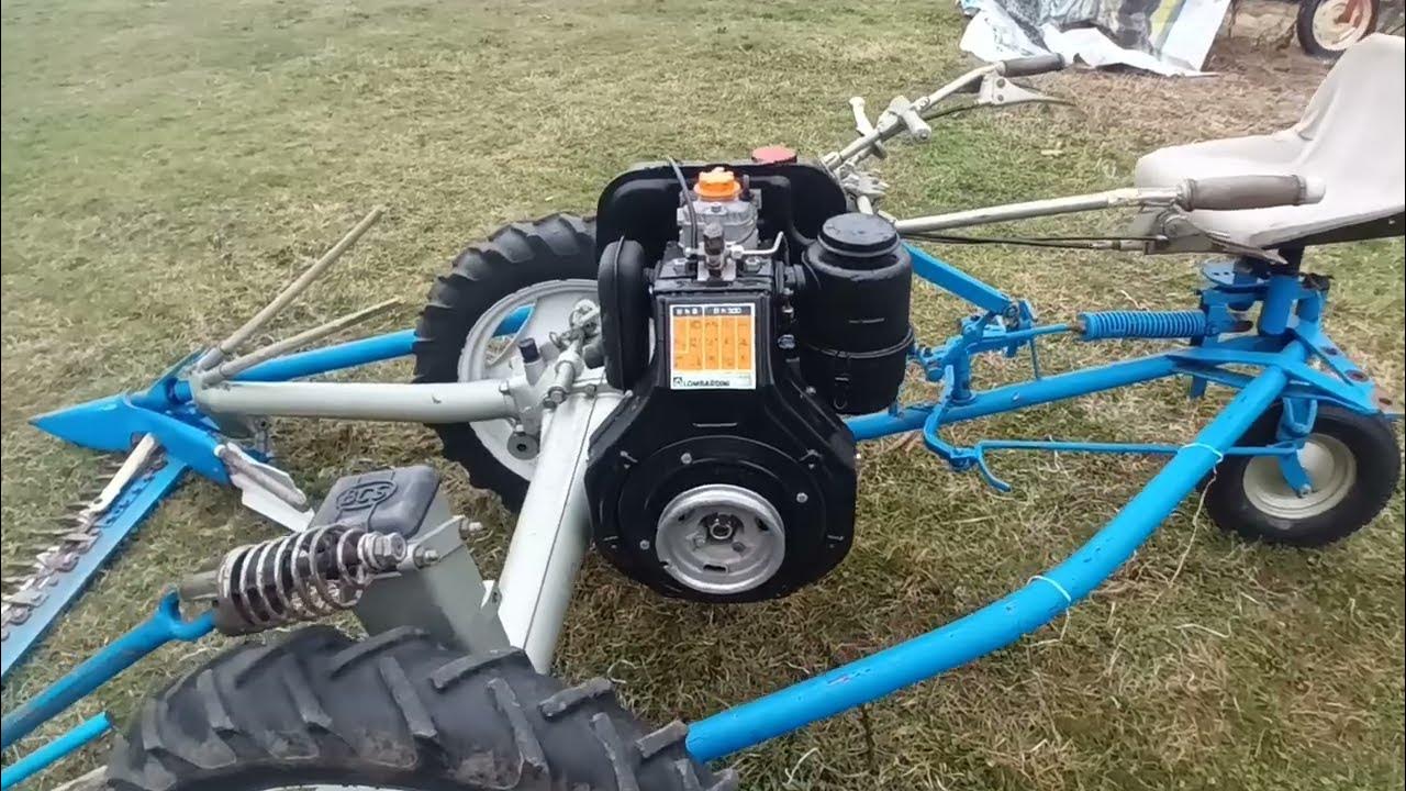 Сенокосачка БЧС 622 в уникално състояние с дизелов едноцилиндров ...