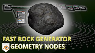 Create Scatter-Ready Procedural Rocks in Blender (Low Poly & Fast) | Blender Geometry Nodes Tutorial