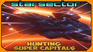Hunting down Super Capital Ships with Fleets | STARSECTOR 0.97a MODDED