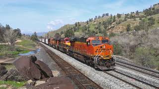 Railfanning Tehachapi Pass 3-17-2023