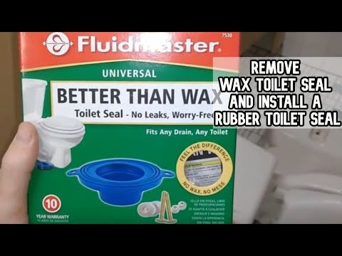 वैक्स टॉयलेट सील कैसे निकालें और रबर टॉयलेट सील कैसे लगाएं DIY वीडियो | #दी #शौचालय