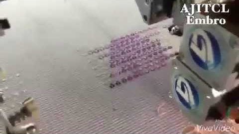 AJITCL HIGH SPEED DUAL SEQUINS MIXED EMBROIDERY MACHINE