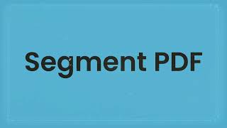 PDF blocks / Images segmentation using OpenCV