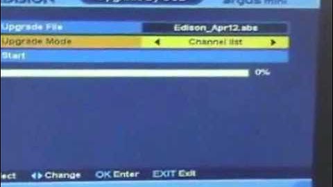 How to Program the Edision Argus Mini Satellite Combo Receiver using a USB drive