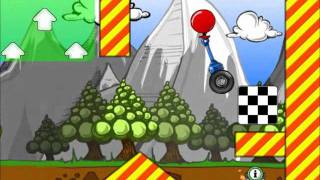 Bloony Wheel  - Flash Game - Gameplay