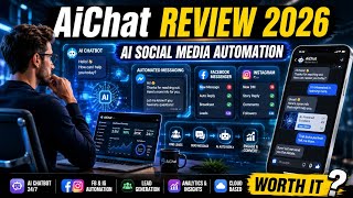 AiChat Review 2026! AI Facebook & Instagram Automation Tool Tested | Social Media Marketing Platform