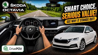 Skoda Octavia IV | 1.5 TSI e-Tec 150HP | POV Drive | City & Highway 4K | #DrivePOV