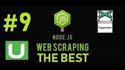 nodeJs web scraping tutorial |  Cheerio and puppeteer