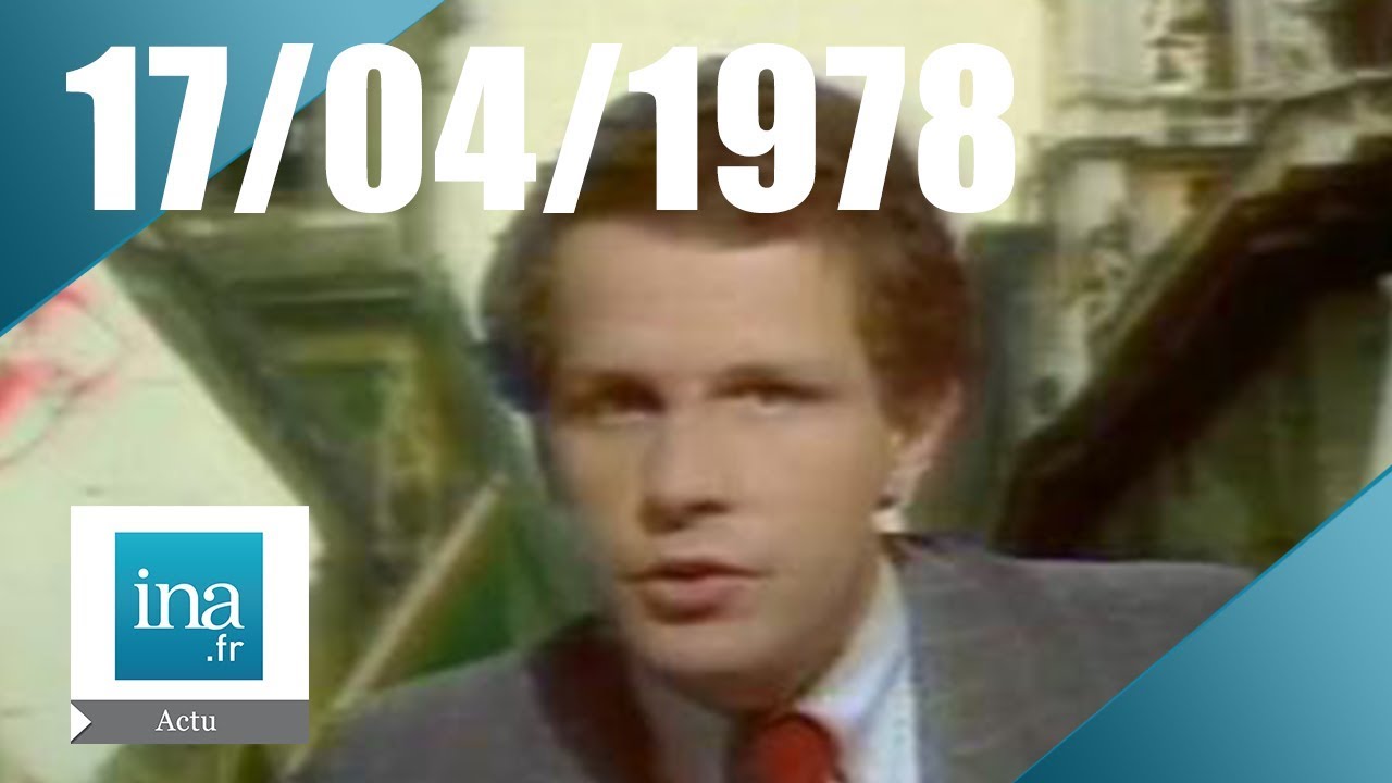 20h Antenne 2 du 17 avril 1978 | L'enlèvement d'Aldo Moro en Italie | Archive INA