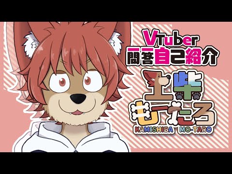 【上柴もーたろ】Vtuber一問一答自己紹介っ🐺【ケモノ系Vtuber】