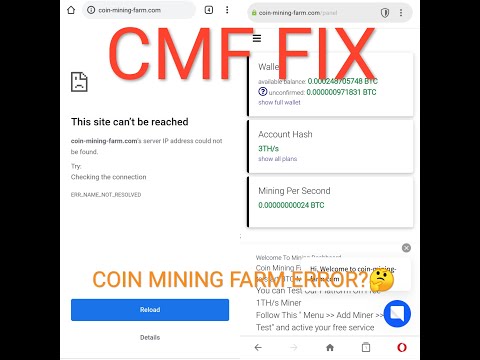 Coin Mining Farm FIX error