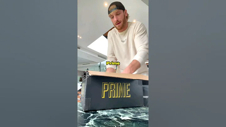 Logan Paul PRIME Unboxing! #drinkprime #prime #ksi #loganpaul #viral #shorts