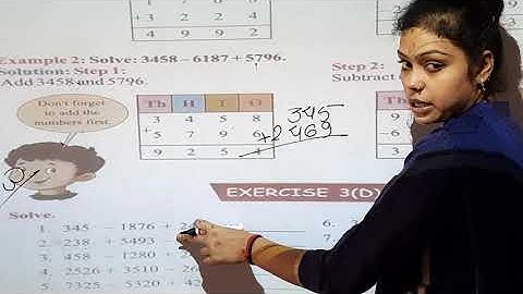 Class 3 - Maths I SUBTRACTION I Chapter-3 I Arya Vidyapith I Best School in Motihari