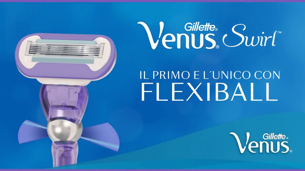 Gillette Venus Swirl | Il primo e l'unico con Flexiball