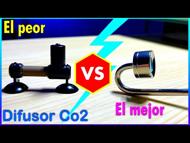 Difusor de Co2 en espiral contador y disco - MASCOTAMODA