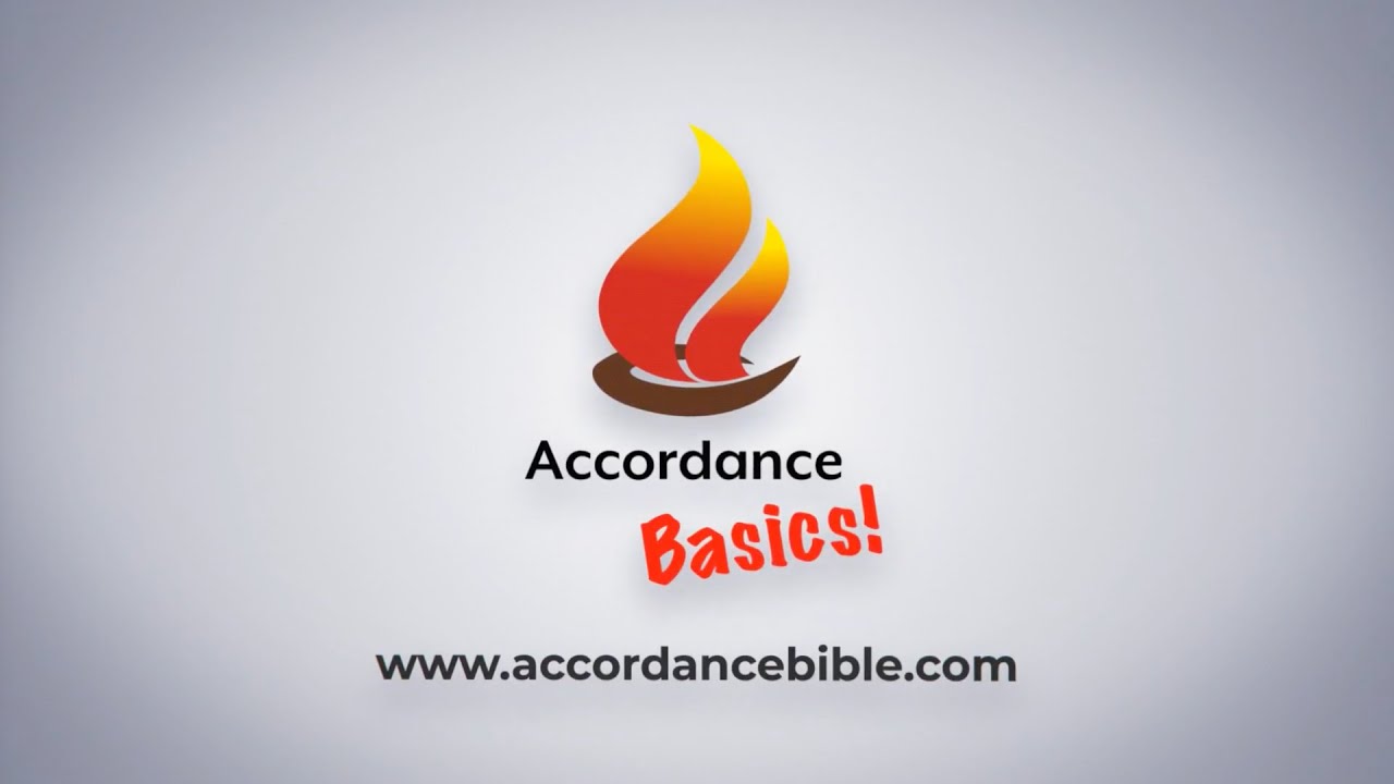 Accordance Basics 1 The Accordance Library YouTube Accordance basics 1 the accordance library youtube