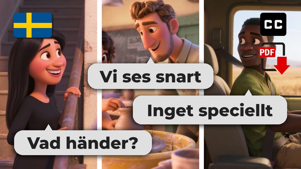 Unlock Swedish Fluency 🇸🇪 7 Must-Know Conversations for Beginners (A2-B1)