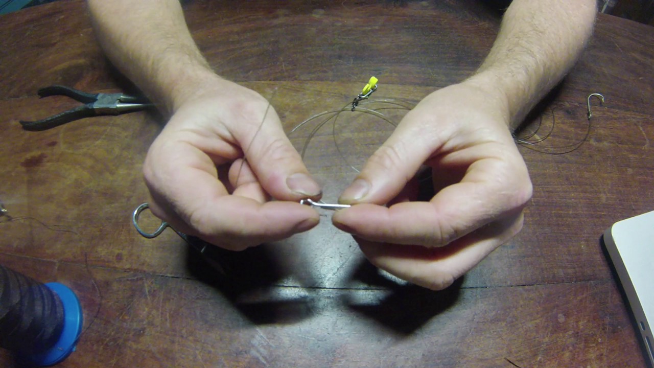 Linea baitclip anzuelo abajo. Rastrera. Doble Baitclip