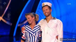 Famous Carley Stenson and Mark Hanretty skating in Dancing on Ice (Musical Week) (29/1/23) Wealth