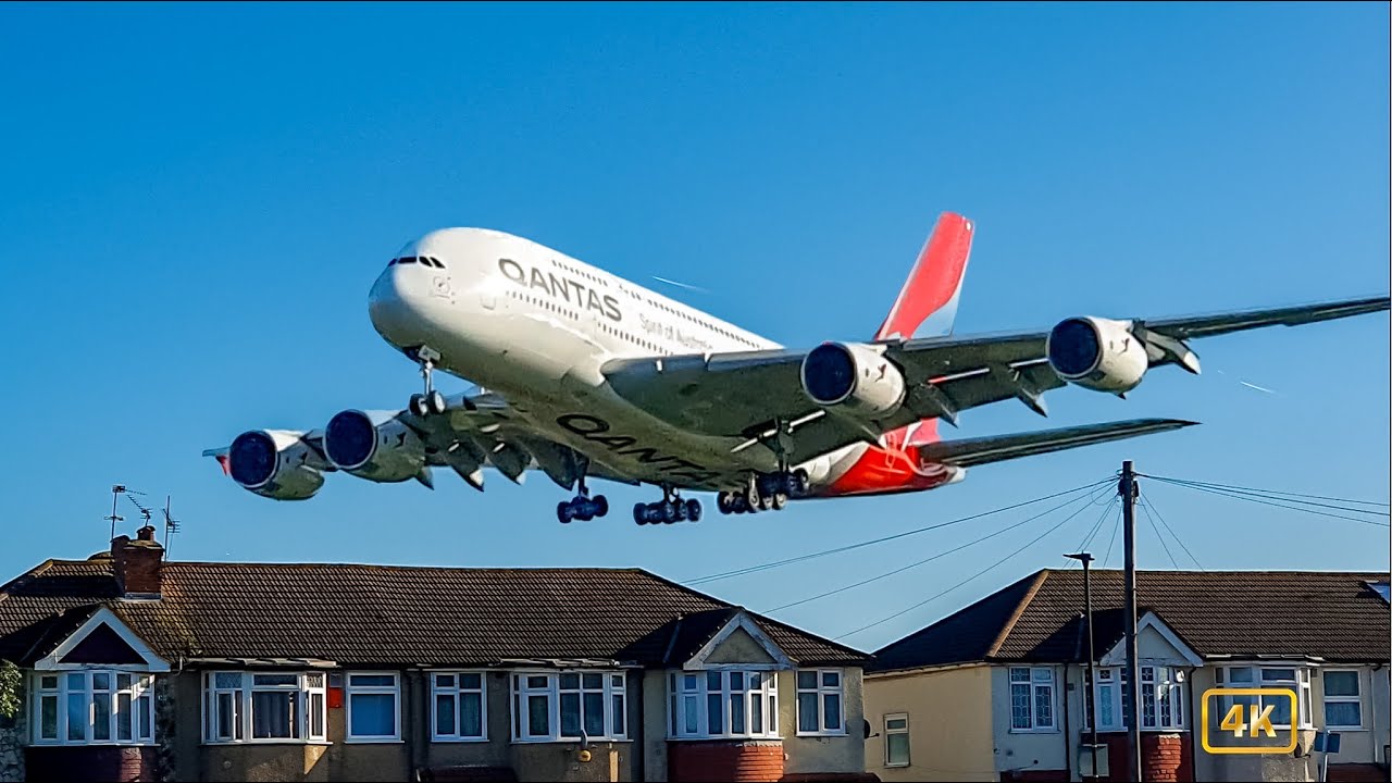 Planes Flying Low Over the Houses*🇬🇧London Heathrow Plane Spotting🇬🇧