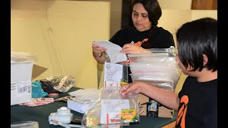 Urbanist Collective handing out free art kits to kids in Merced County