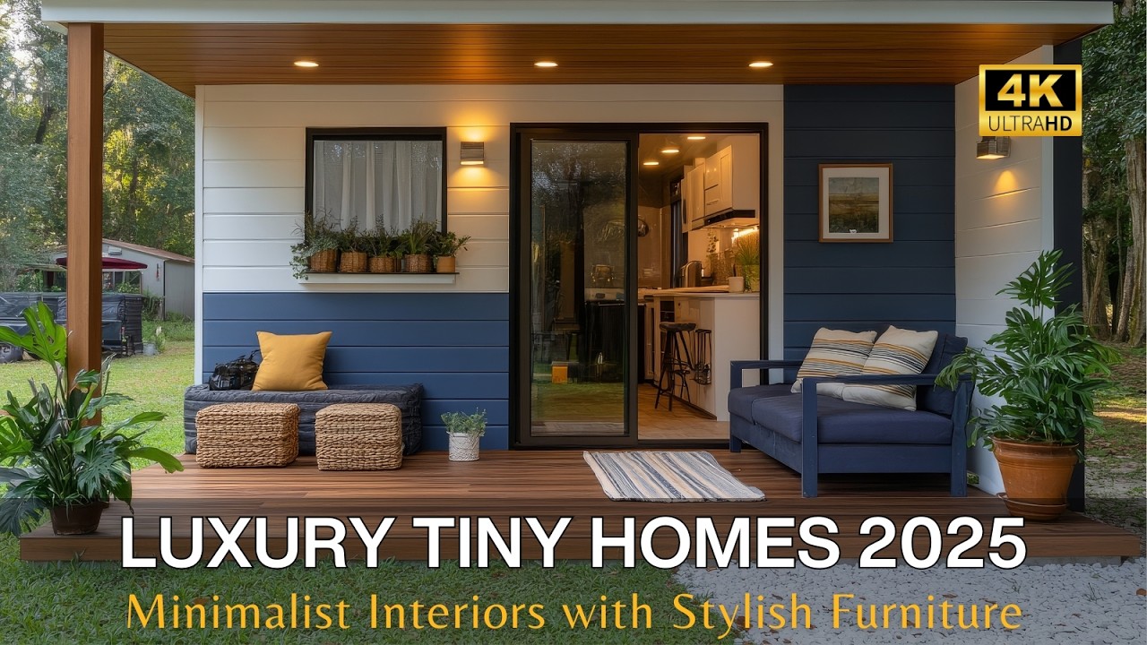 Tren Luxury Tiny Homes 2025: Interior Minimalis Mewah dan Stylish
