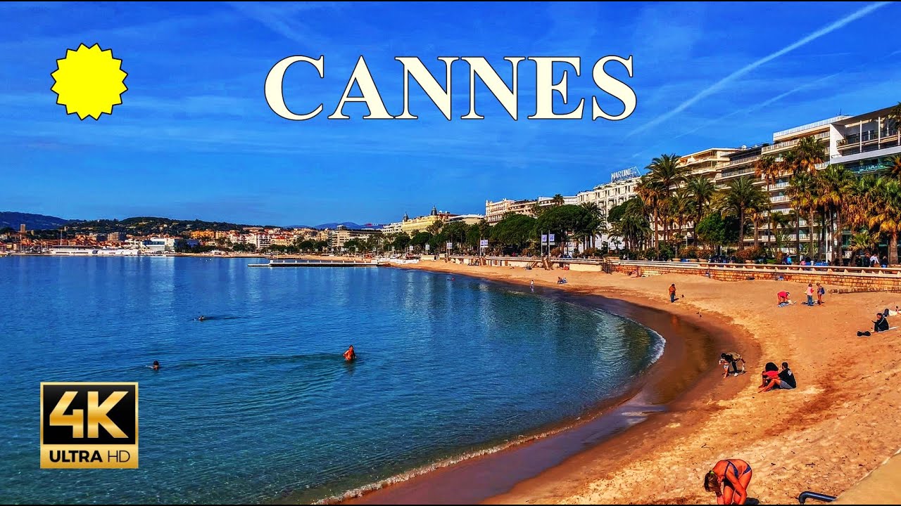 CANNES🌞La Croisette et le Centre Ville [4K]