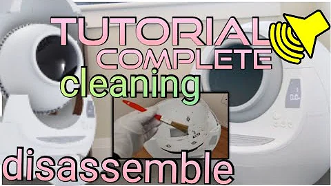 Leo's Loo Litter box - How to disassemble and clea...