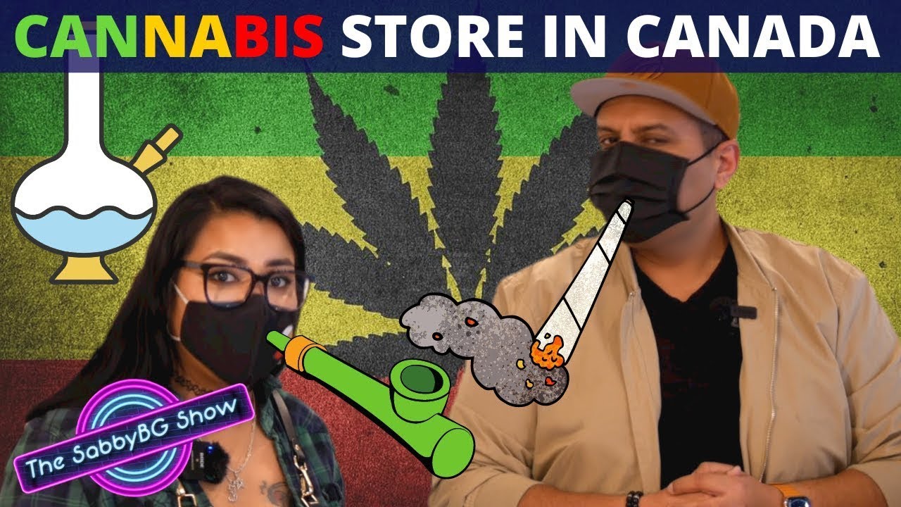 When Sabby Visited a Cannabis Store in Canada | The SabbyBG Show