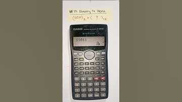 #binarytohexadecimal #ict #calculatortricks #maths
