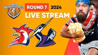 NRL Live Stream | Roosters vs Storm | Round 7 - 2024