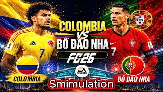 Colombia vs. Portugal – Group K Spotlight Match, World Cup 2026 | FC26 Simulation screenshot 1