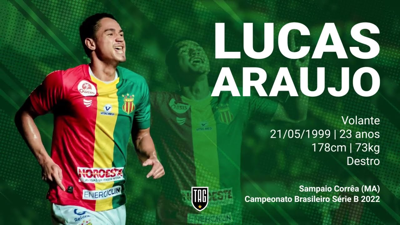 Lucas Araújo (Meio-Campo/Sampaio Côrrea) - Melhores Momentos 2022