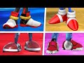 Sonic The Hedgehog Movie Choose Your Favourite Shoes Sonic Movie 2 vs Metal Sonic Origins Shadow