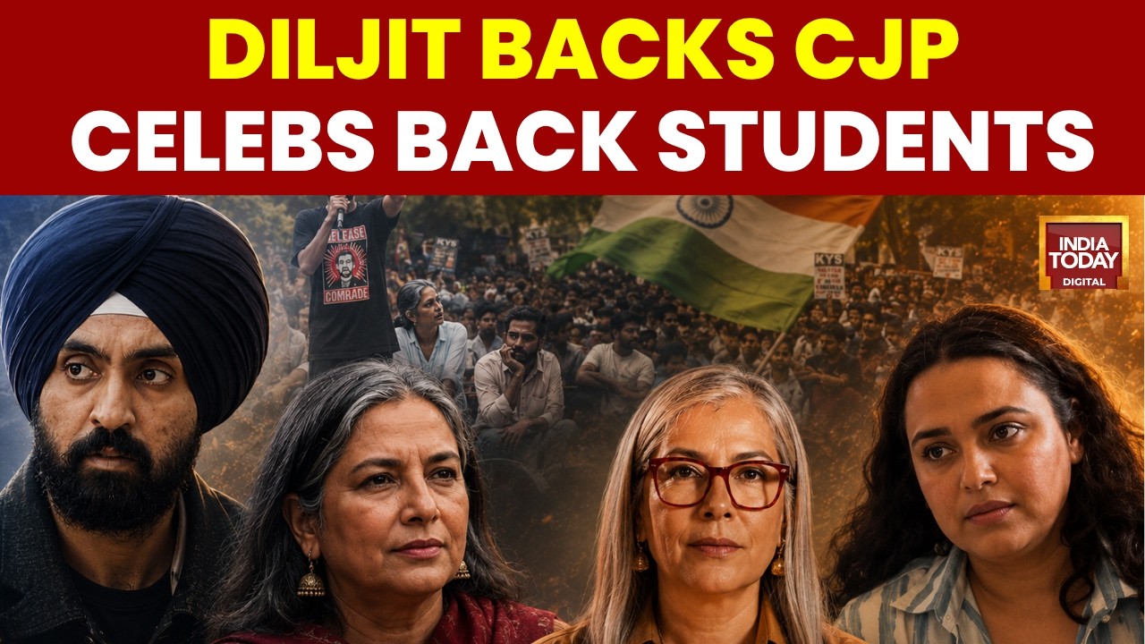Diljit Speaks Out on Student Protest, Slams Treatment of Demonstrators, Celebrities Back Students