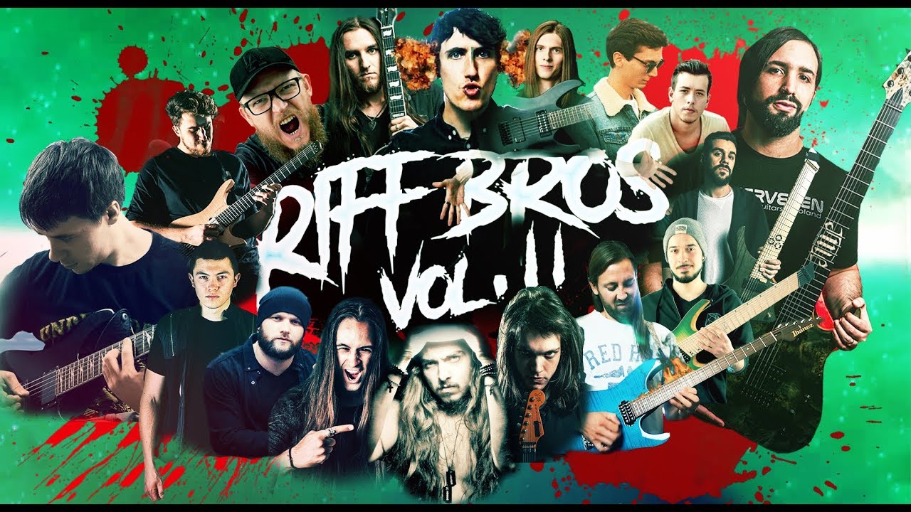 Riff Bros: Vol. 2 || 16 Guitarists in One Video - YouTube