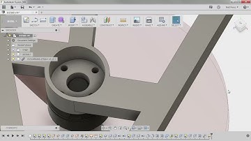 3D Model Creation with Autodesk Fusion 360 Video 2 7 Inserting motors and props