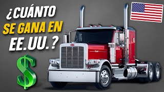 ¿Sabías Cuánto GANAN Los Camioneros En EE.UU.?