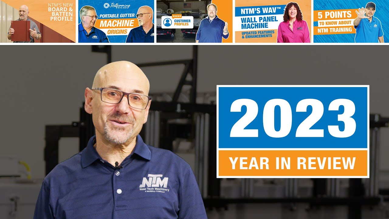 2023 Year in Review: New Tech Machinery YouTube Channel - YouTube