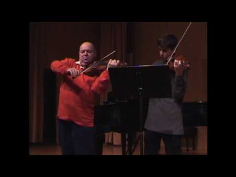 Piotr Janowski and David Radzynski play Bartok Duos, 2000