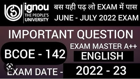 Bcom g BCOE 142 management accounting Previous year question paper all practical questions