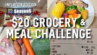 $20 Grocery & Meal Challenge in Toronto | Grocery Budget Challenge #budgetlife