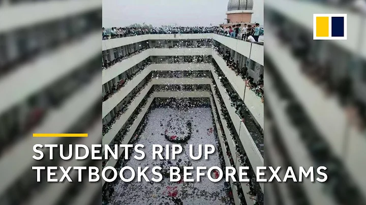 Chinese students rip up textbooks before intense gaokao exams - DayDayNews