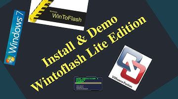 Install & Demo WintoFlash Lite Edition