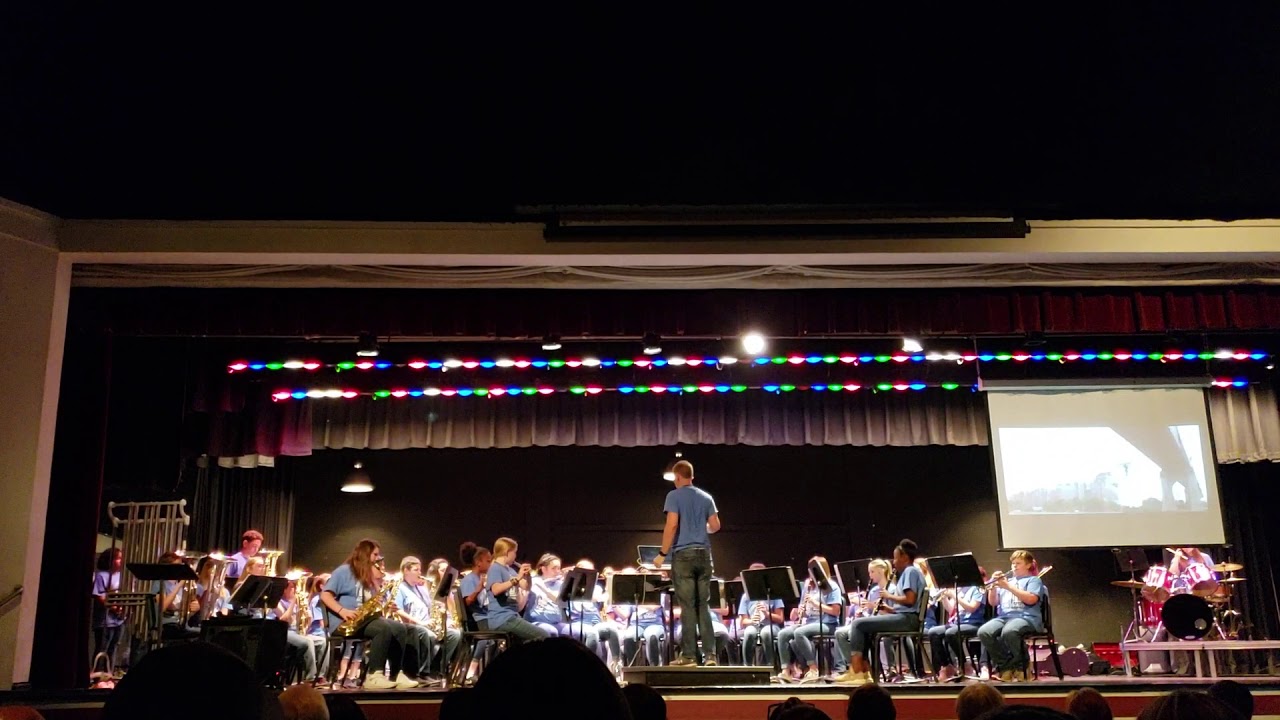 ACMS concert band spring concert Disney 2018 Infinity Wars Avengers