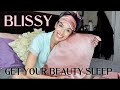 BLISSY SILK PILLOW CASE AND ACCESSORIES FOR A BETTER MORE BEAUTIFUL SLEEP!