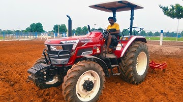 Mahindra arjun novo 655 di CRDI tractor 11 point cultivator performance dryland