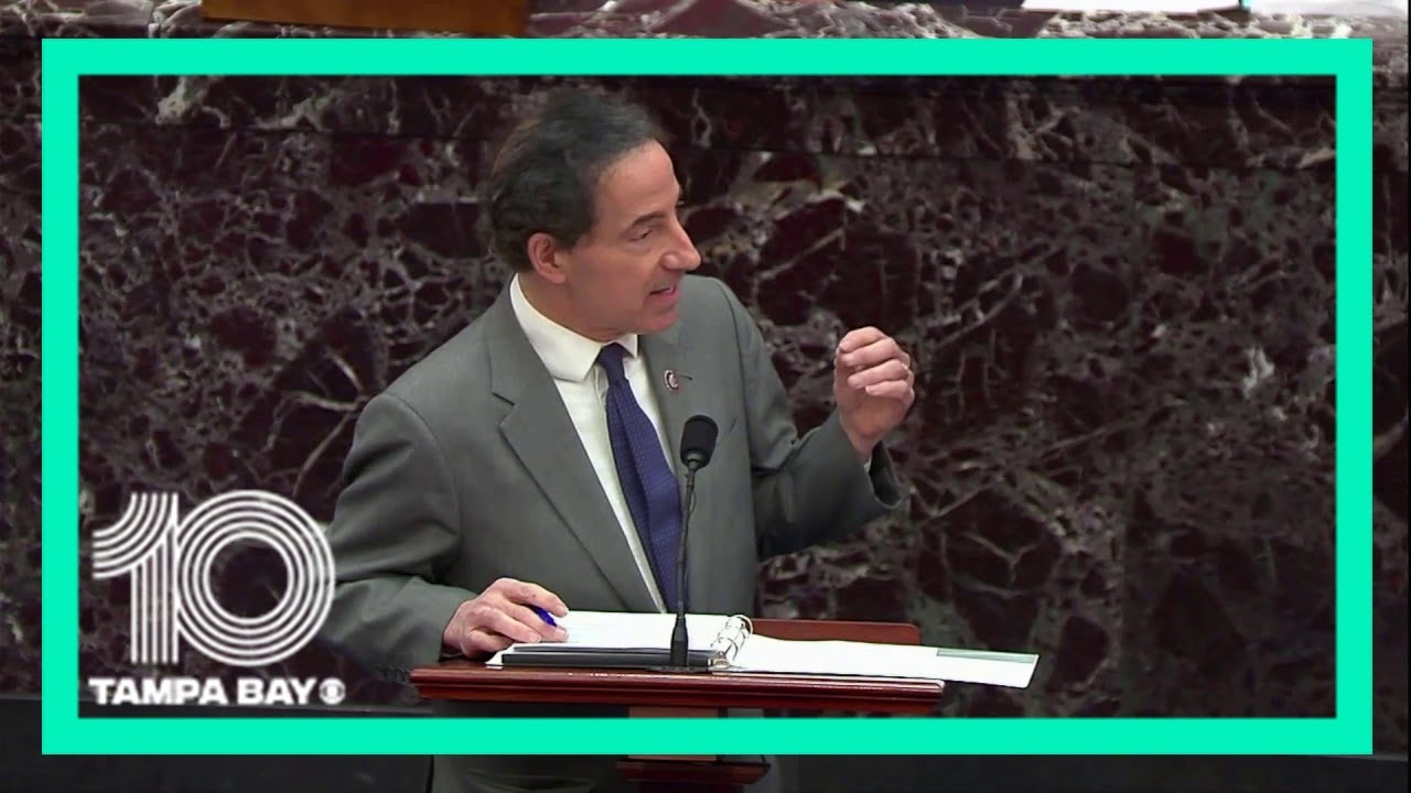 Lead impeachment manager calls former President Trump 'inciter in chief' during impeachment trial