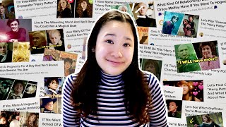 taking Harry Potter BuzzFeed quizzes