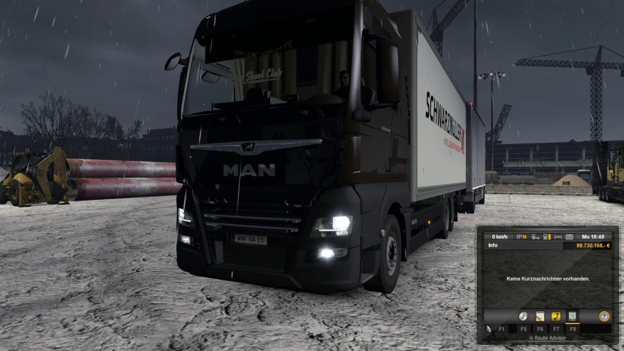 (ETS2 v 1.33) Release MAN TGA TGX sound for the E5 by SCS and E6 by Madster from Leen - YouTube